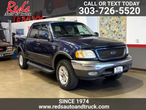 Blue 2002 Ford F-150 LARIAT for sale in Longmont, CO