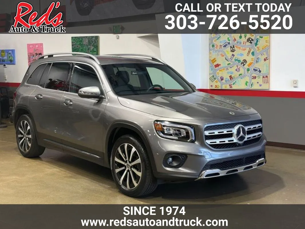 Gray 2022 Mercedes-Benz GLB 250 4MATIC for sale in Longmont, CO