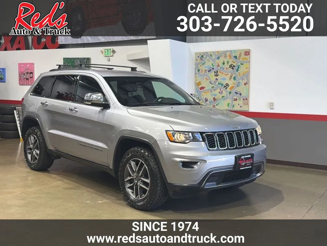 Silver 2019 Jeep Grand Cherokee Limited 4x4 for sale in Longmont, CO