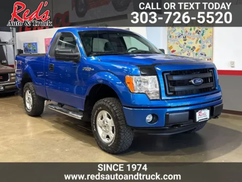 Blue 2014 Ford F-150 STX for sale in Longmont, CO