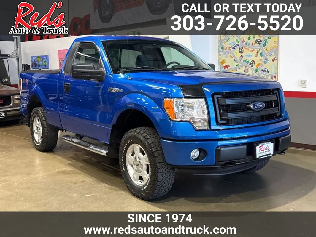 Blue 2014 Ford F-150 STX for sale in Longmont, CO