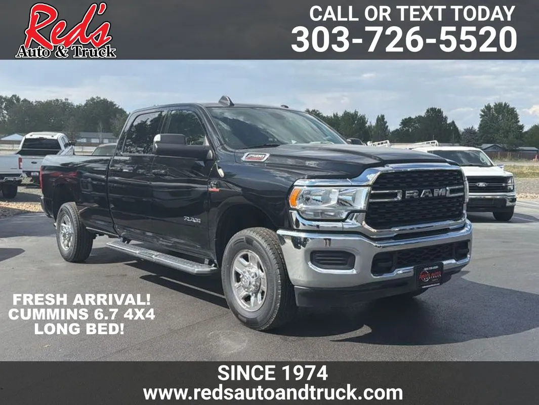 Black 2022 Ram 2500 Big Horn Crew Cab 4x4 8' Box for sale in Longmont, CO
