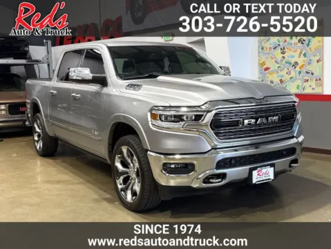 Silver 2019 Ram 1500 Limited Crew Cab 4x4 5'7" Box for sale in Longmont, CO