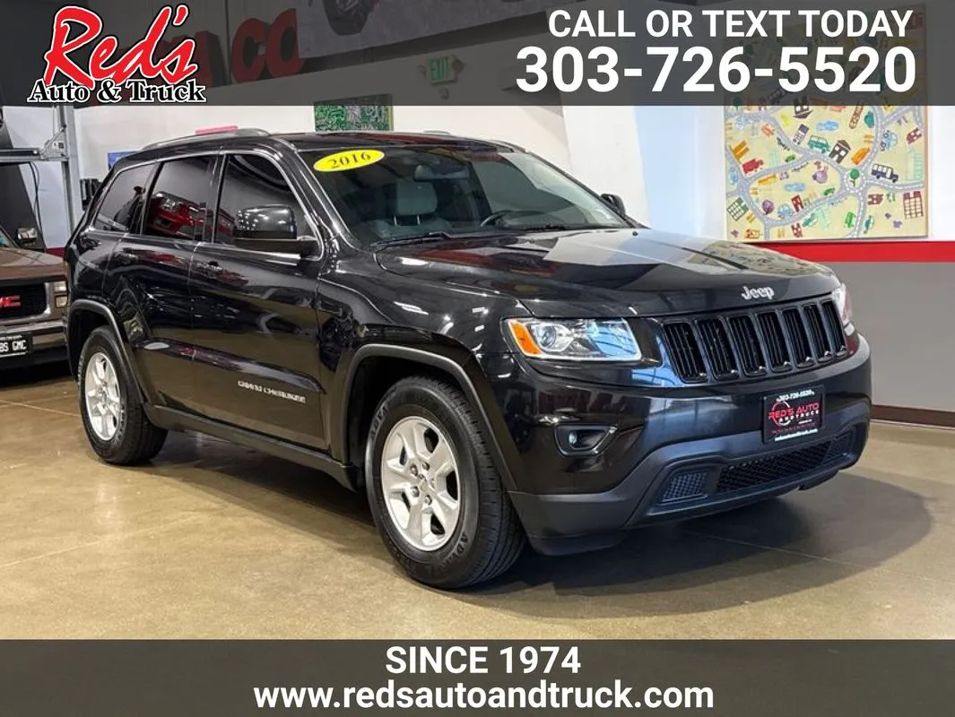 Black 2016 Jeep Grand Cherokee Laredo for sale in Longmont, CO