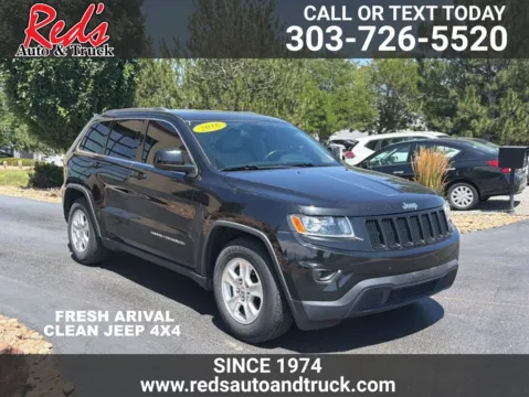 Black 2016 Jeep Grand Cherokee Laredo for sale in Longmont, CO