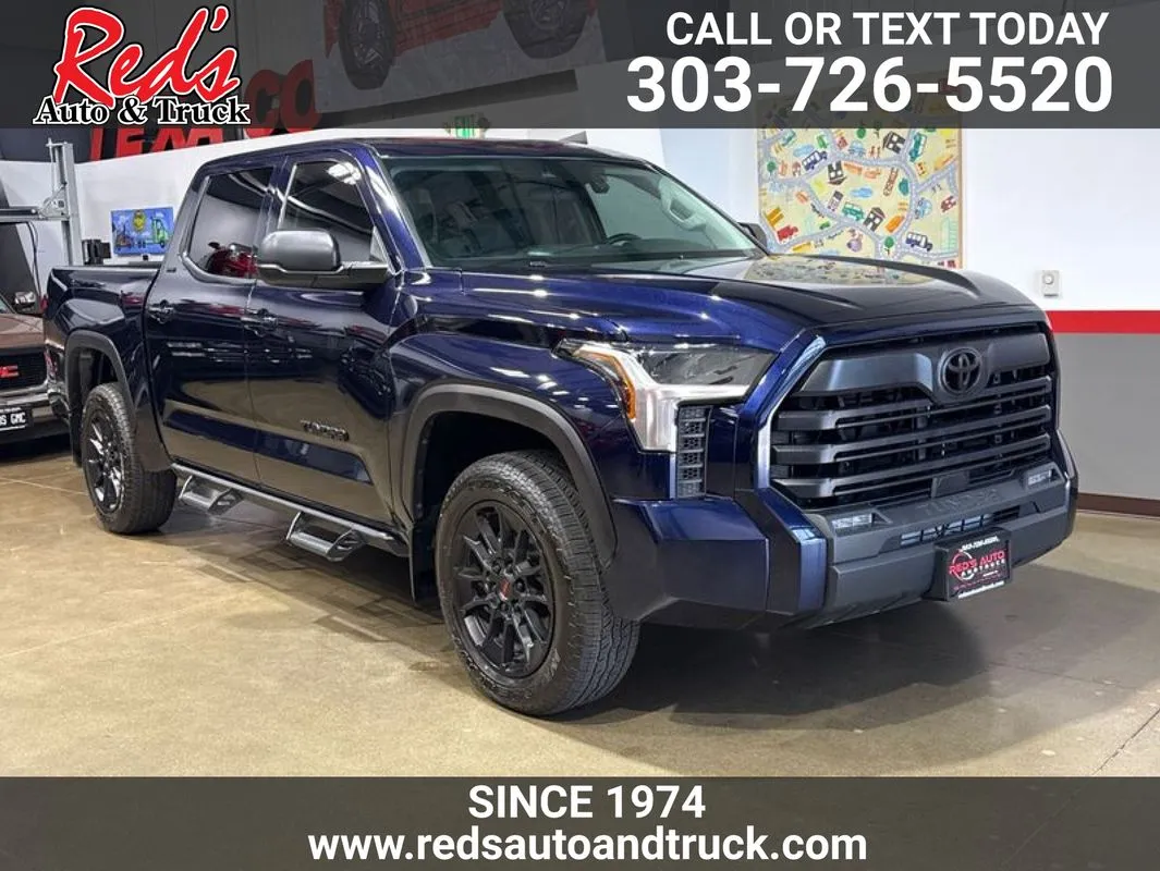 Blue 2024 Toyota Tundra SR5 for sale in Longmont, CO