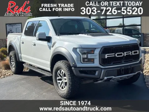 Gray 2017 Ford F-150 Raptor for sale in Longmont, CO