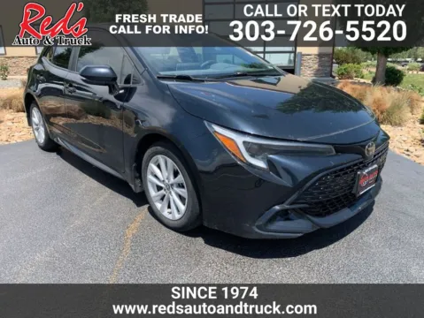Black 2023 Toyota Corolla Hatchback SE for sale in Longmont, CO