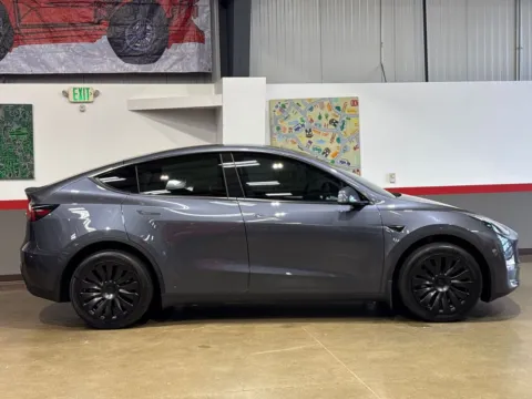 Another view of 2023 Tesla Model Y Long Range Dual Motor All-Wheel Drive for sale in Longmont, CO at Red's Auto & Truck