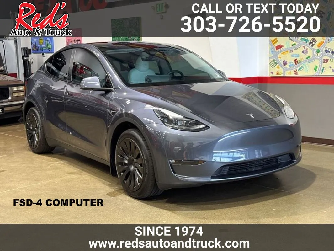 Silver 2023 Tesla Model Y Long Range Dual Motor All-Wheel Drive for sale in Longmont, CO