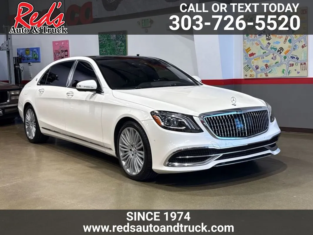 White 2019 Mercedes-Benz Maybach S 560 4MATIC for sale in Longmont, CO