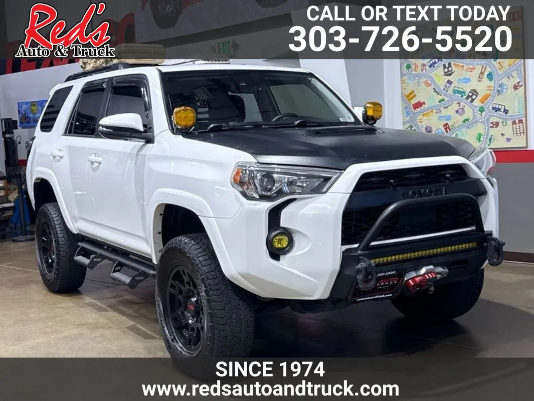 White 2021 Toyota 4Runner TRD Off Road Premium for sale in Longmont, CO