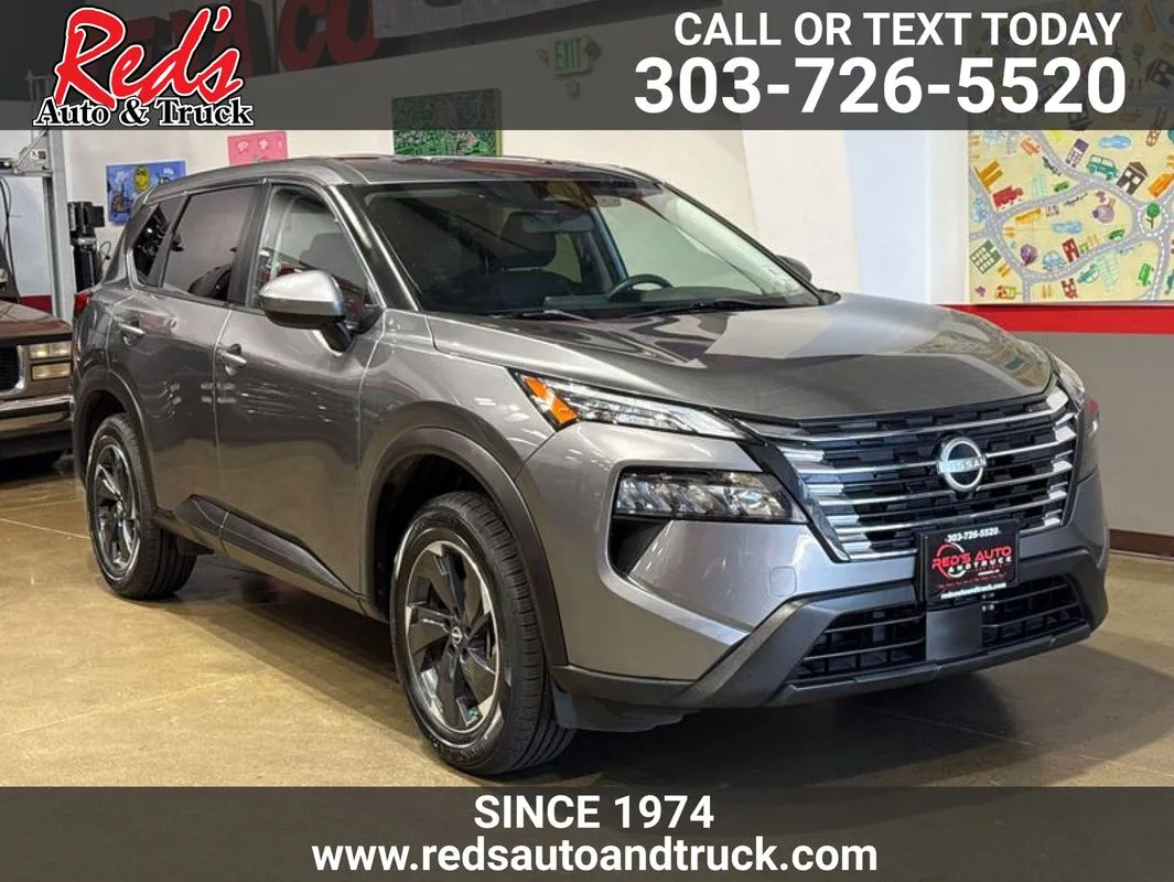 Gray 2024 Nissan Rogue SV Intelligent AWD for sale in Longmont, CO