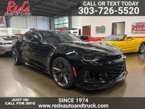 Black 2023 Chevrolet Camaro RWD Coupe ZL1 for sale in Longmont, CO