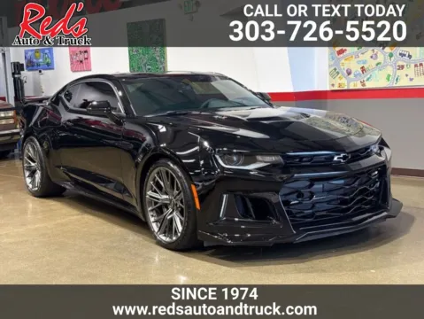 Black 2023 Chevrolet Camaro RWD Coupe ZL1 for sale in Longmont, CO