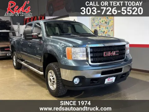 Gray 2011 GMC Sierra 2500HD SLE for sale in Longmont, CO