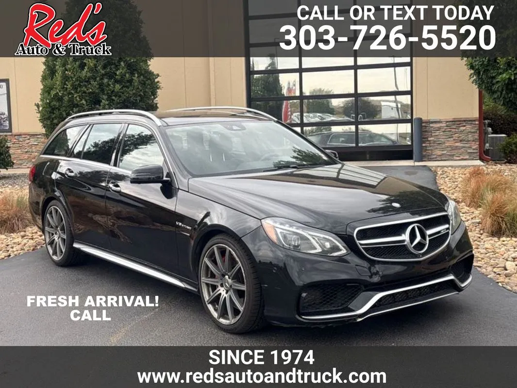 Black 2015 Mercedes-Benz E 63 AMG 4MATIC for sale in Longmont, CO