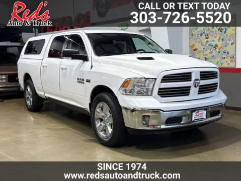 White 2019 Ram 1500 Classic Big Horn Crew Cab 4x4 6'4" Box for sale in Longmont, CO