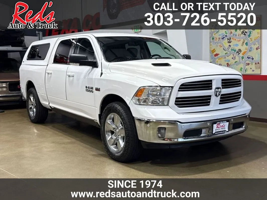 White 2019 Ram 1500 Classic Big Horn Crew Cab 4x4 6'4" Box for sale in Longmont, CO