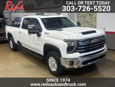 White 2024 Chevrolet Silverado 2500 HD 4WD Crew Cab Long Bed LTZ for sale in Longmont, CO
