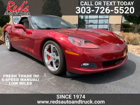 Red 2008 Chevrolet Corvette for sale in Longmont, CO