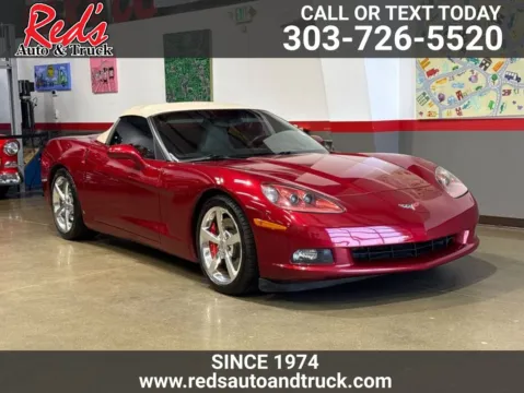 Red 2008 Chevrolet Corvette for sale in Longmont, CO