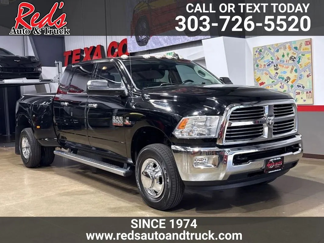 Black 2015 Ram 3500 Lone Star for sale in Longmont, CO