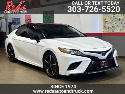White 2019 Toyota Camry XSE V6 for sale in Longmont, CO