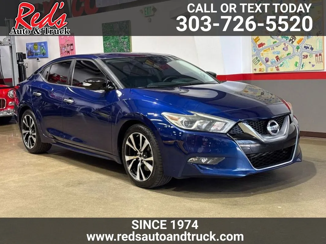 Blue 2018 Nissan Maxima 3.5 SV for sale in Longmont, CO