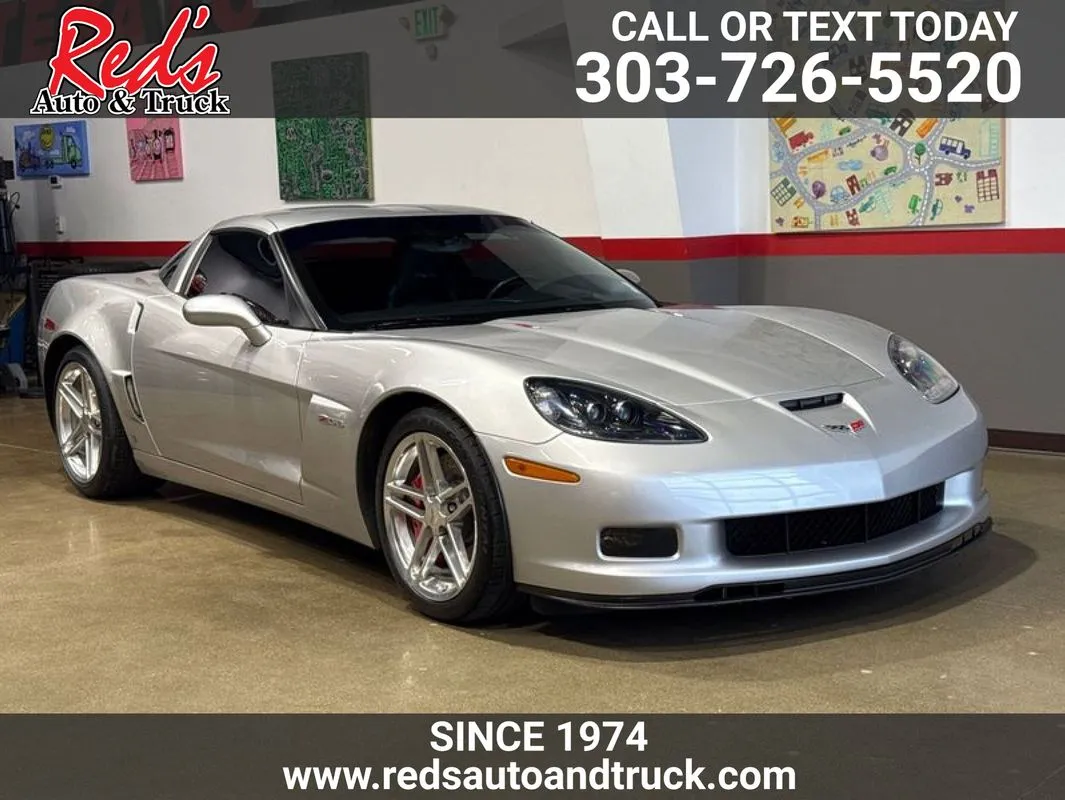 Silver 2007 Chevrolet Corvette Z06 Hardtop for sale in Longmont, CO
