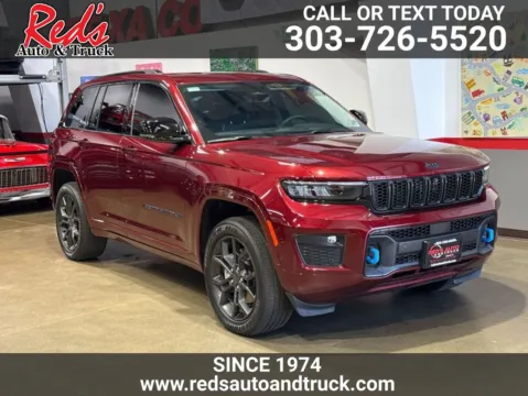 Red 2023 Jeep Grand Cherokee 4xe 30th Anniversary for sale in Longmont, CO