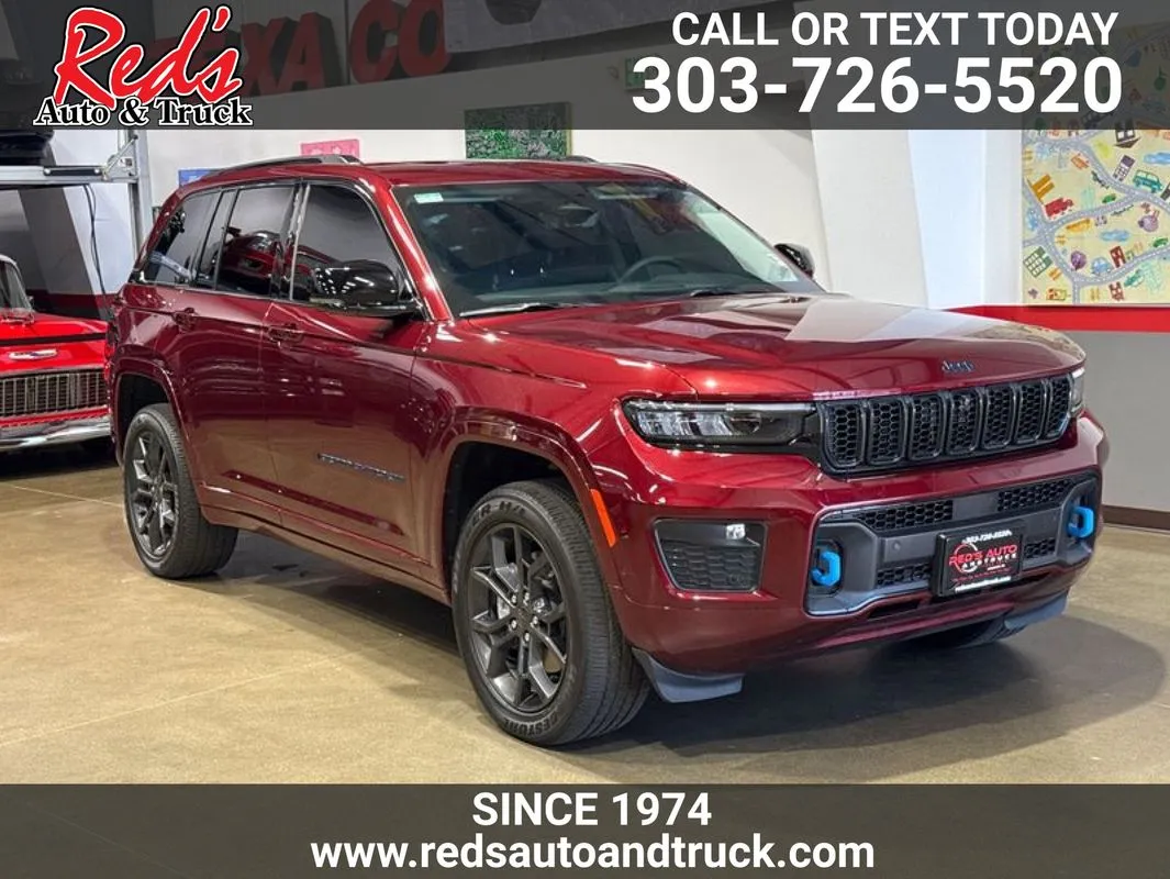 Red 2023 Jeep Grand Cherokee 4xe 30th Anniversary for sale in Longmont, CO