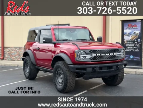 Red 2025 Ford Bronco Badlands for sale in Longmont, CO