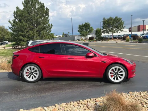 Another view of 2022 Tesla Model 3 Rear-Wheel Drive for sale in Longmont, CO at Red's Auto & Truck