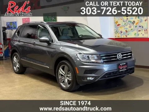 Gray 2021 Volkswagen Tiguan 2.0T SEL for sale in Longmont, CO