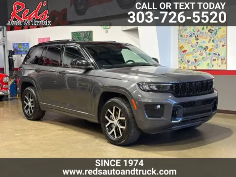 Gray 2022 Jeep Grand Cherokee 4xe Overland 4x4 for sale in Longmont, CO