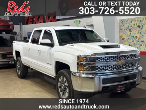 White 2019 Chevrolet Silverado 2500 HD LT for sale in Longmont, CO