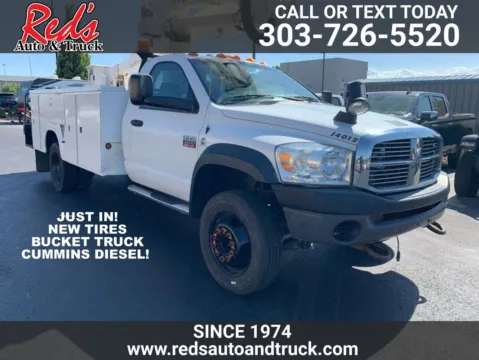 White 2010 Dodge Ram 5500 HD Chassis ST/SLT for sale in Longmont, CO