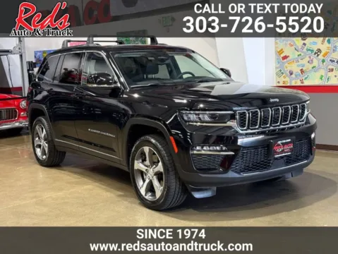 Black 2023 Jeep Grand Cherokee 4xe for sale in Longmont, CO