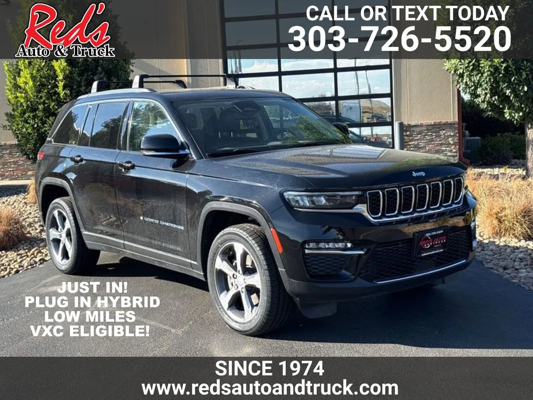 Black 2023 Jeep Grand Cherokee 4xe for sale in Longmont, CO