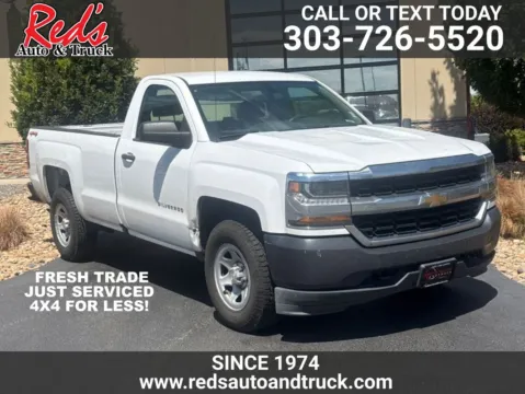 White 2017 Chevrolet Silverado 1500 Work Truck for sale in Longmont, CO