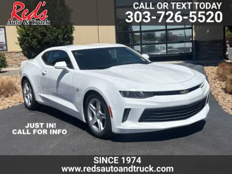 White 2018 Chevrolet Camaro 1LT for sale in Longmont, CO