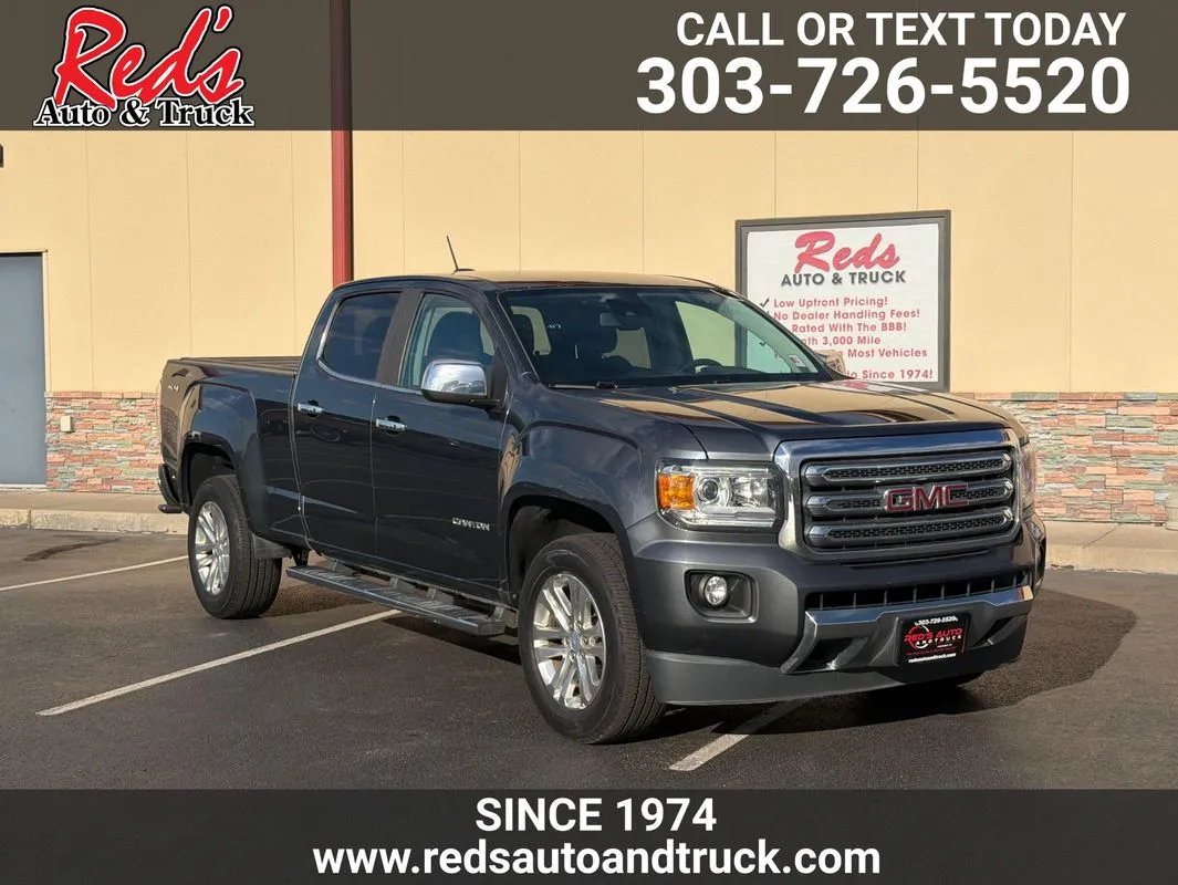 Gray 2016 GMC Canyon SLT for sale in Longmont, CO