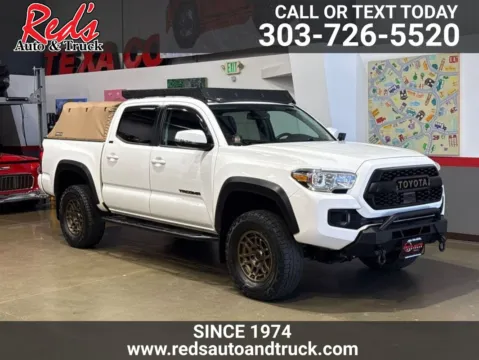 White 2023 Toyota Tacoma Trail Edition for sale in Longmont, CO