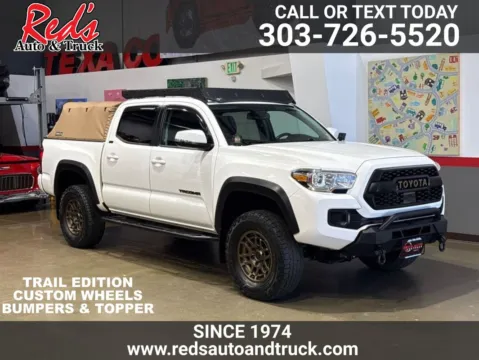 White 2023 Toyota Tacoma Trail Edition for sale in Longmont, CO