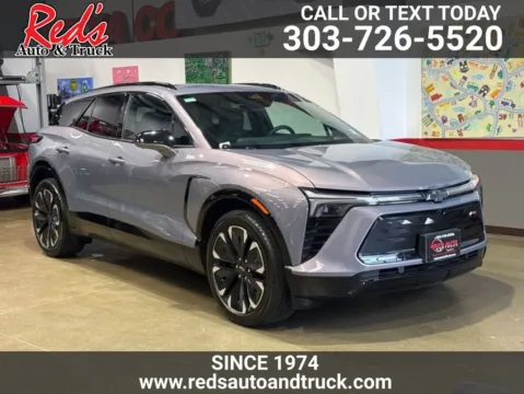Gray 2024 Chevrolet Blazer EV eAWD RS for sale in Longmont, CO