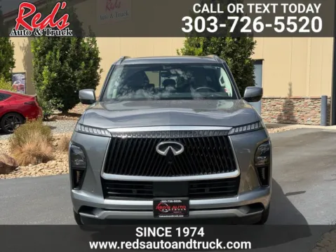 Another view of 2025 INFINITI QX80 SENSORY AWD for sale in Longmont, CO at Red's Auto & Truck