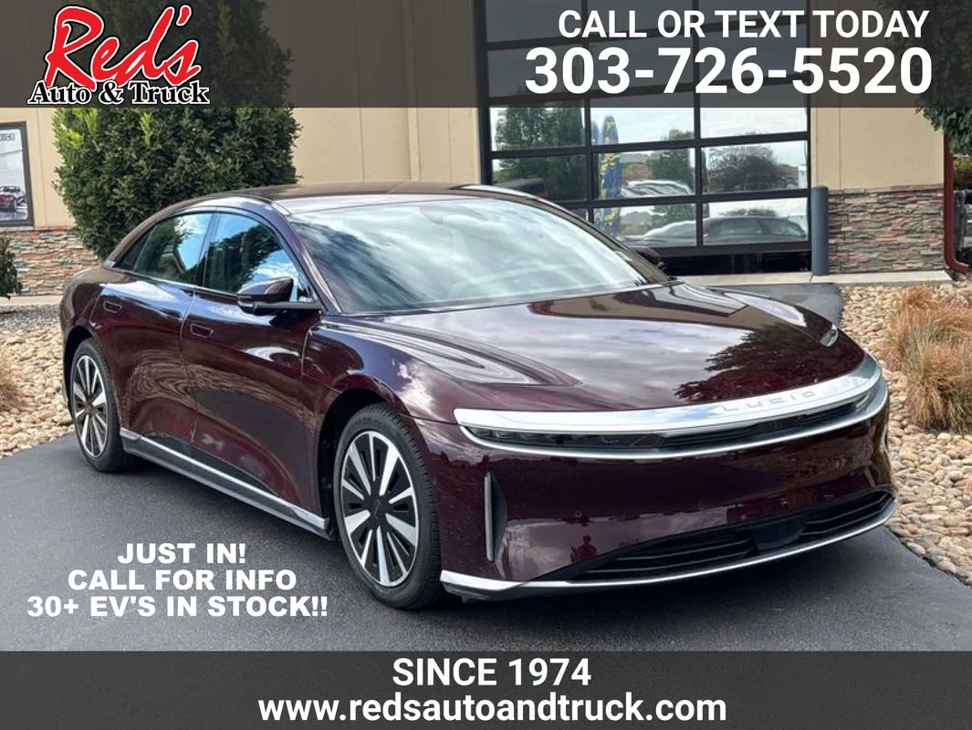 Red 2024 Lucid Air Touring for sale in Longmont, CO