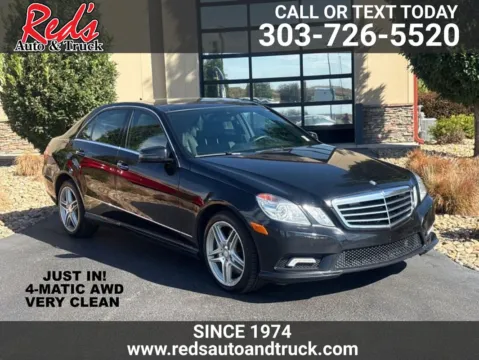 Black 2011 Mercedes-Benz E 550 4MATIC for sale in Longmont, CO