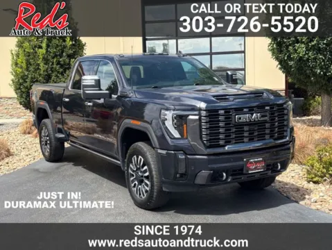 Gray 2024 GMC Sierra 2500 HD 4WD Crew Cab Standard Bed Denali Ultimate for sale in Longmont, CO